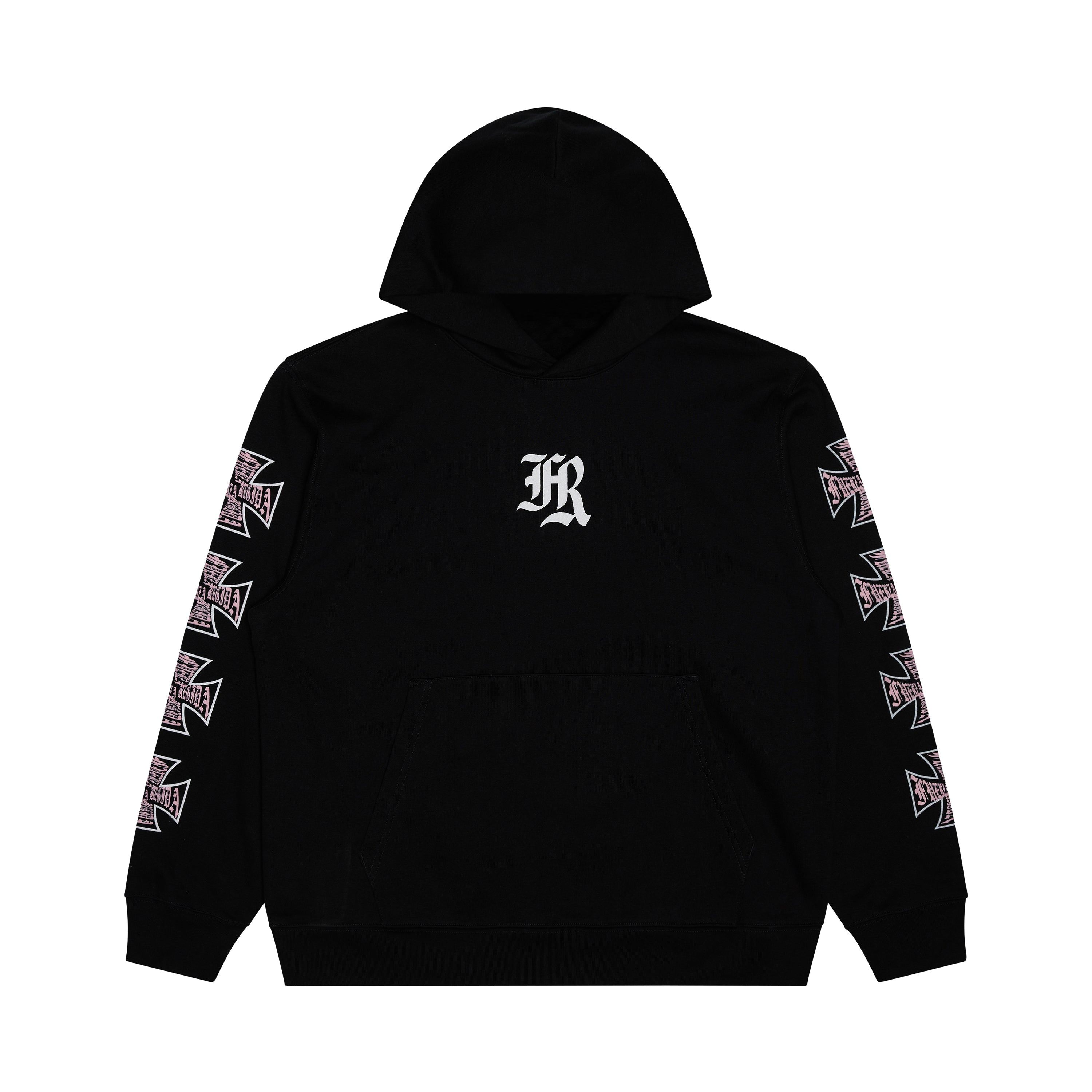 NAPPIE HEAD PHRED/IN MY OWN〜/G-RAP PINK CHOPPER - HOODIE BLACK – FUERZA REGIDA