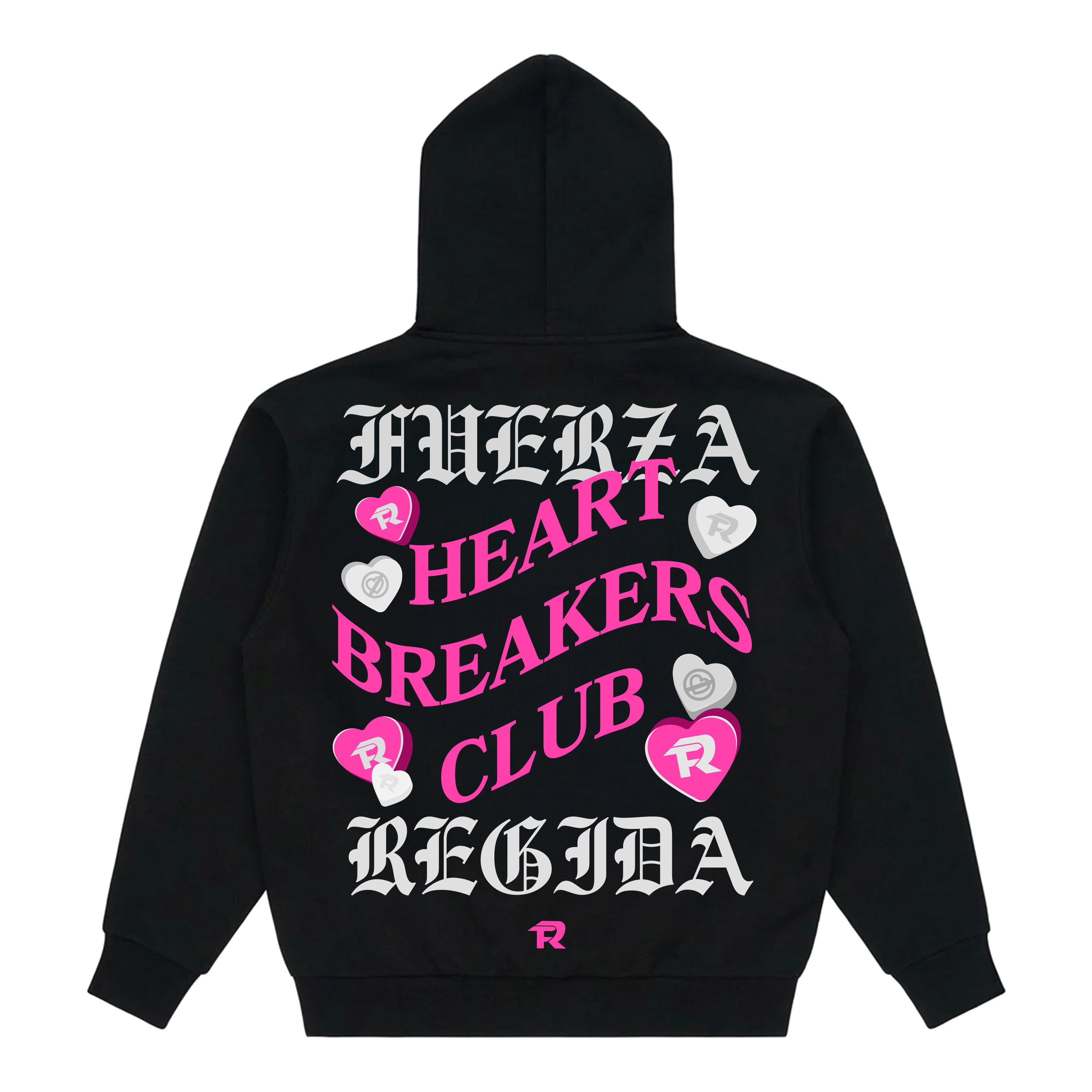 HEARTBREAKERS - HOODIE BLACK – FUERZA REGIDA