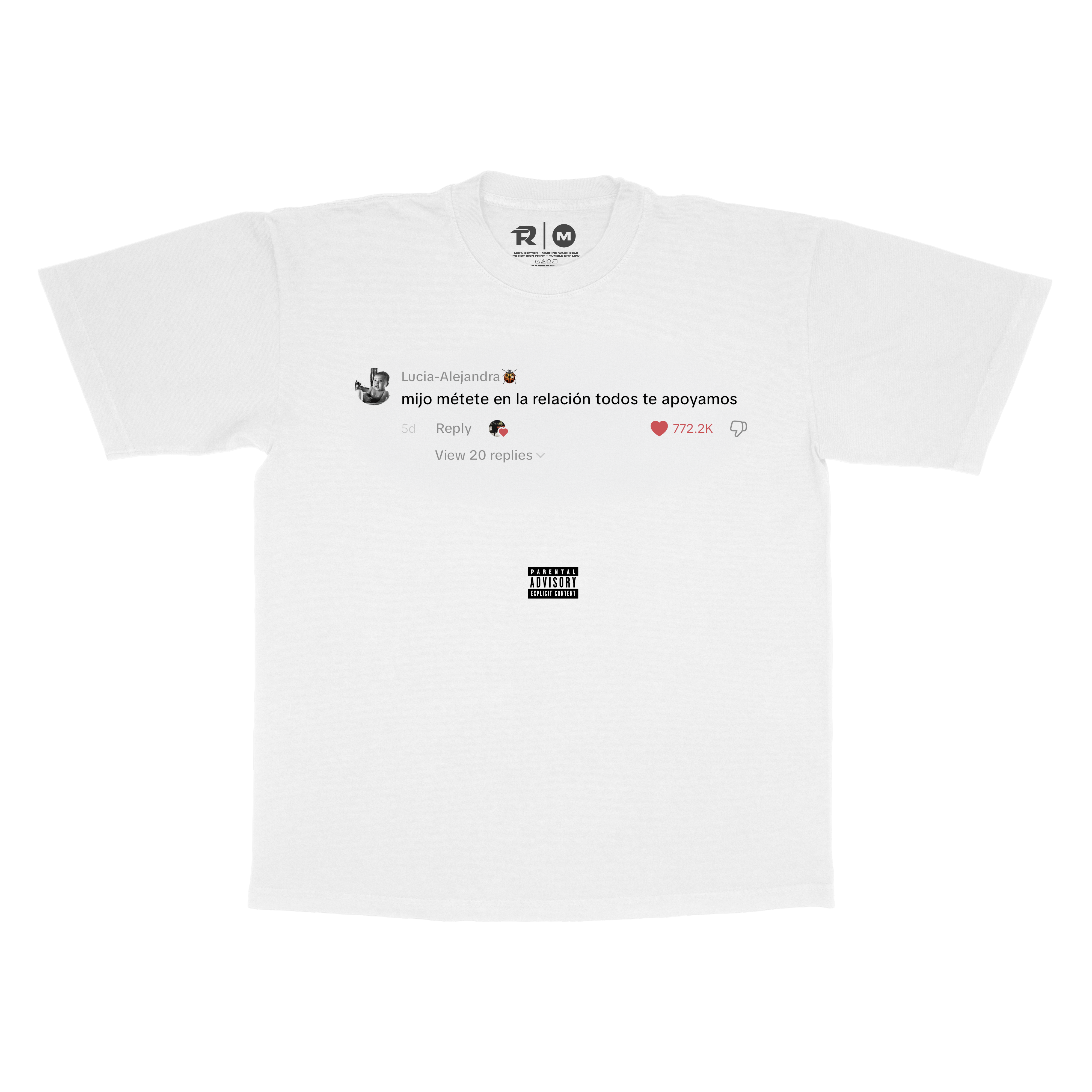 T.N.S - WHITE TSHIRT – FUERZA REGIDA