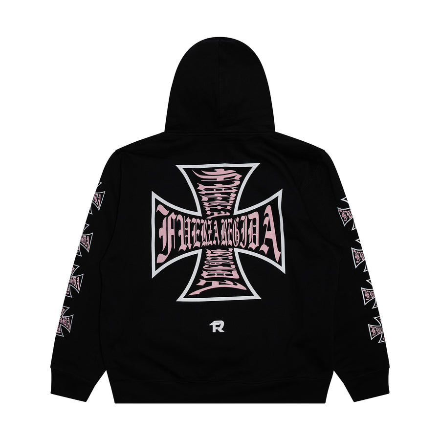 PINK CHOPPER - HOODIE BLACK