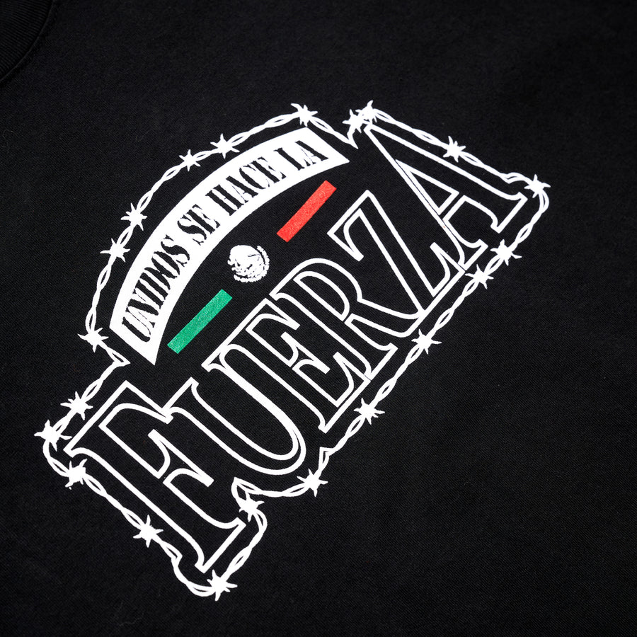 FUERZAS UNIDAS - BLACK S/S TEE