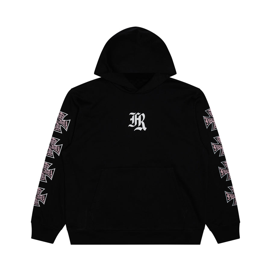 PINK CHOPPER - HOODIE BLACK