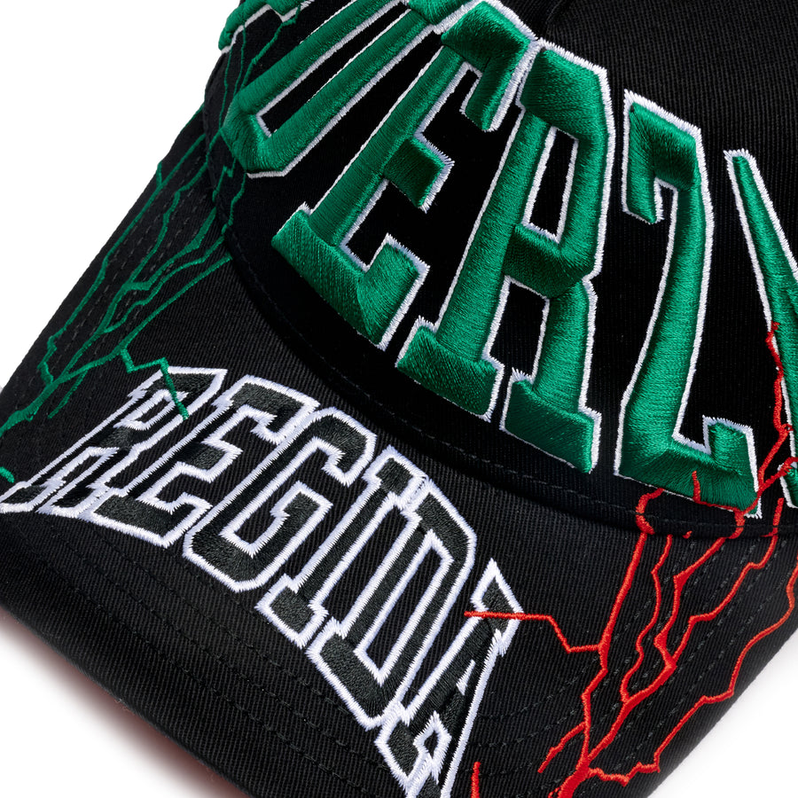 LA LIGHTNING  - HAT BLACK