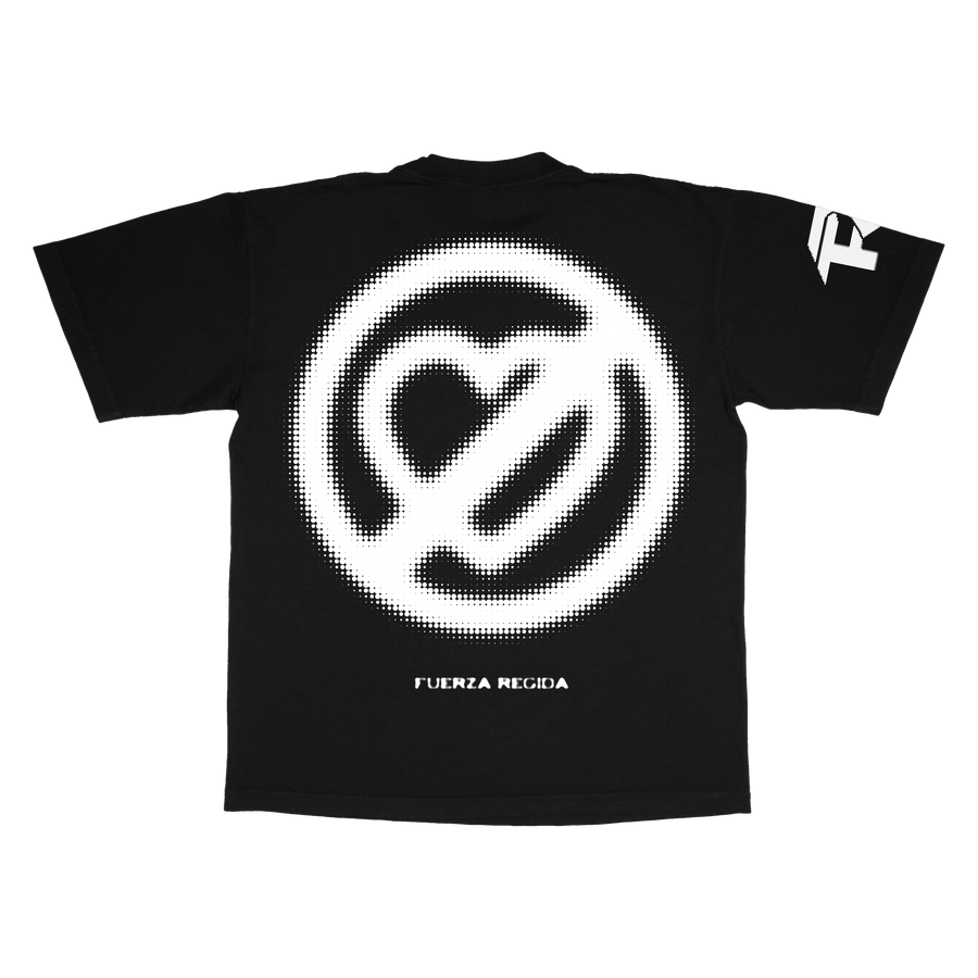 PNTE BLURRY  -  BLACK S/S TEE