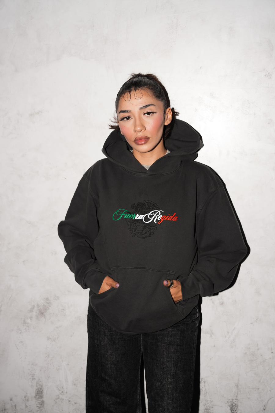 SCRIPT AGUILA - HOODIE VINTAGE