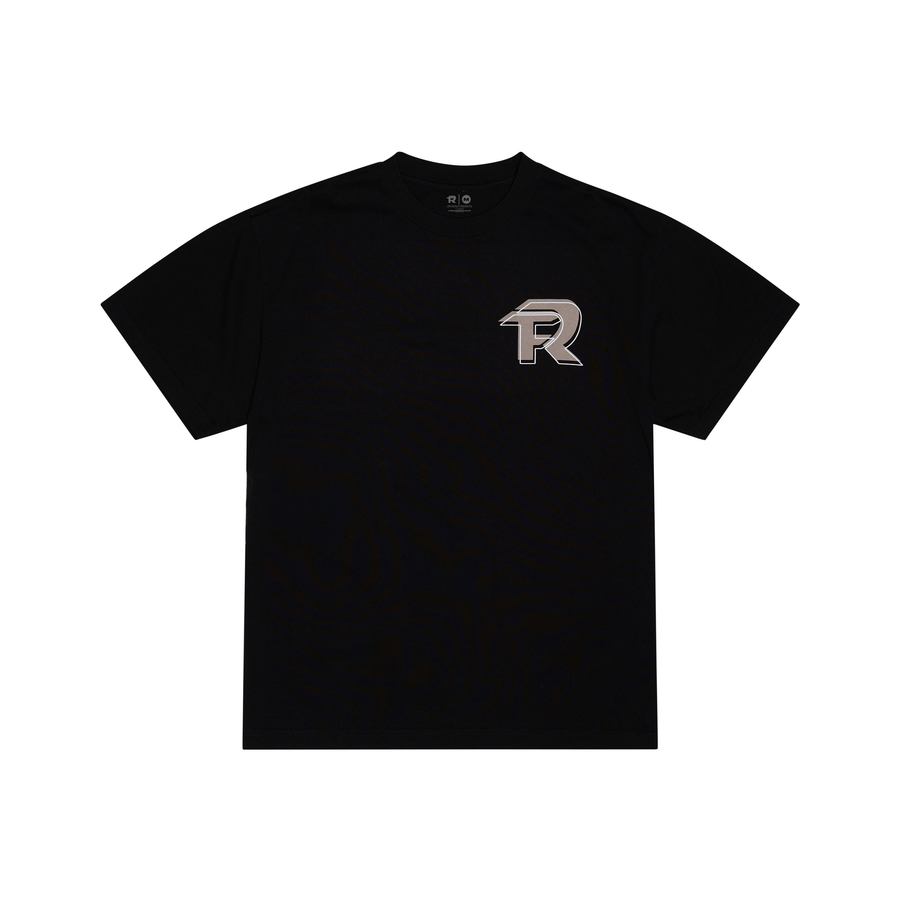COLLEGE - BLACK S/S TEE