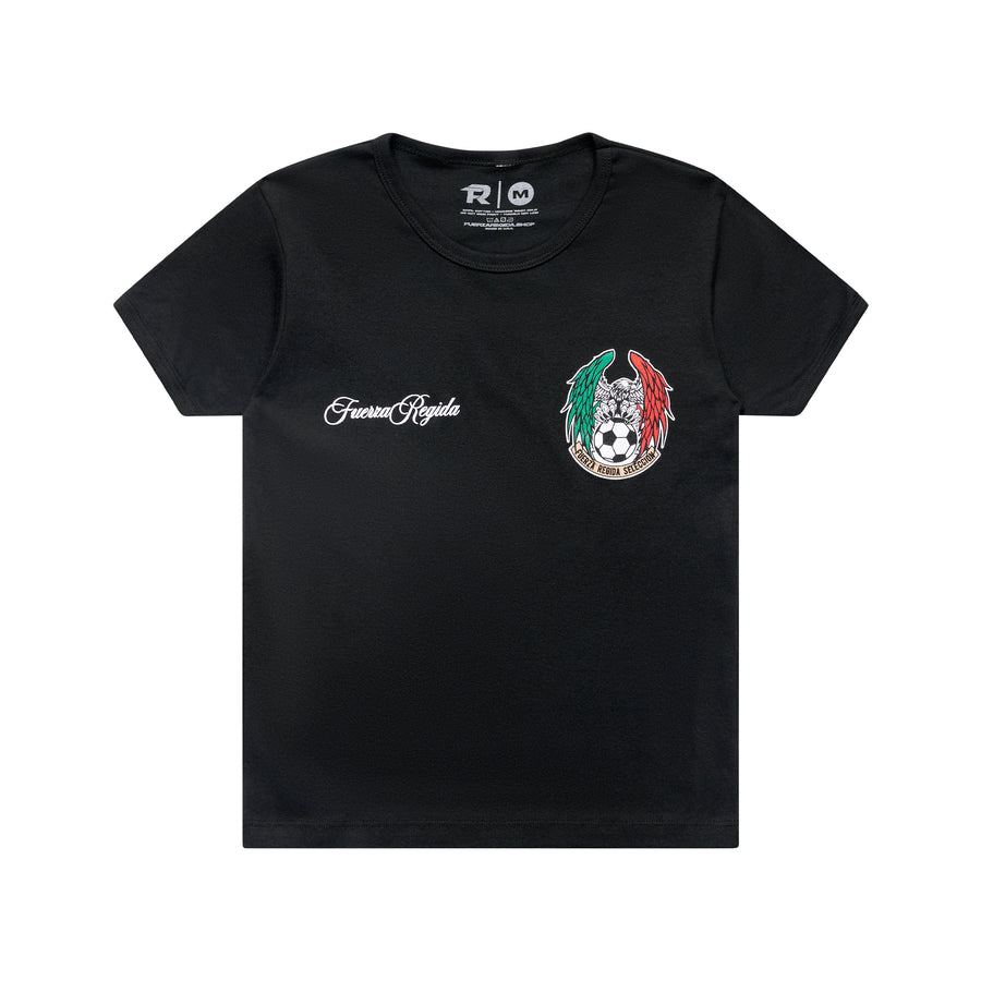 SELECCION - BLACK  WOMEN TEE