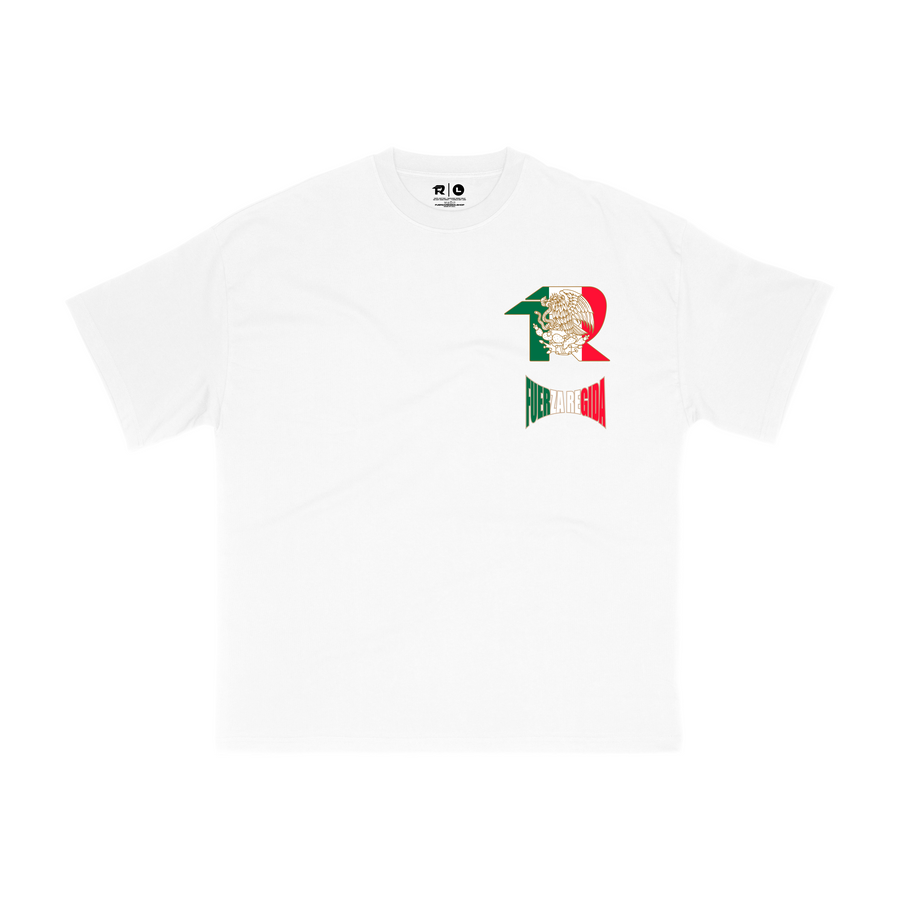 FUERZA "ORO" - WHITE S/S TEE