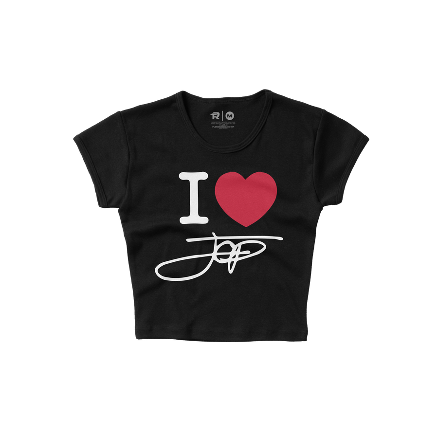 I <3 JOP  - BLACK BABY TEE