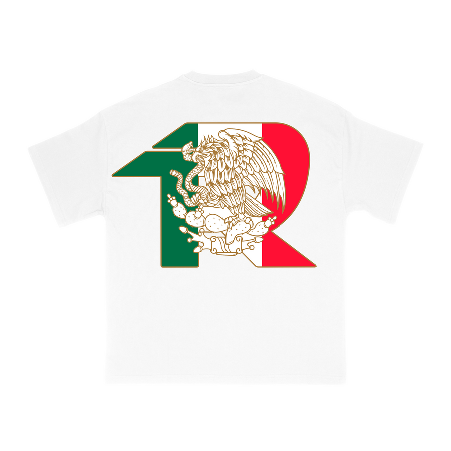 FUERZA "ORO" - WHITE S/S TEE