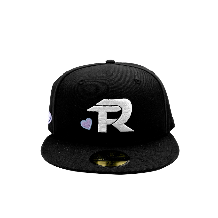 FR VDAY FITTED HAT - BLACK