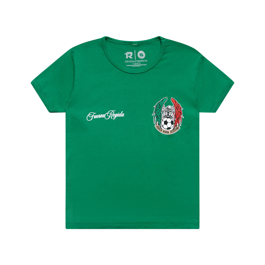 SELECCION - GREEN  WOMEN TEE