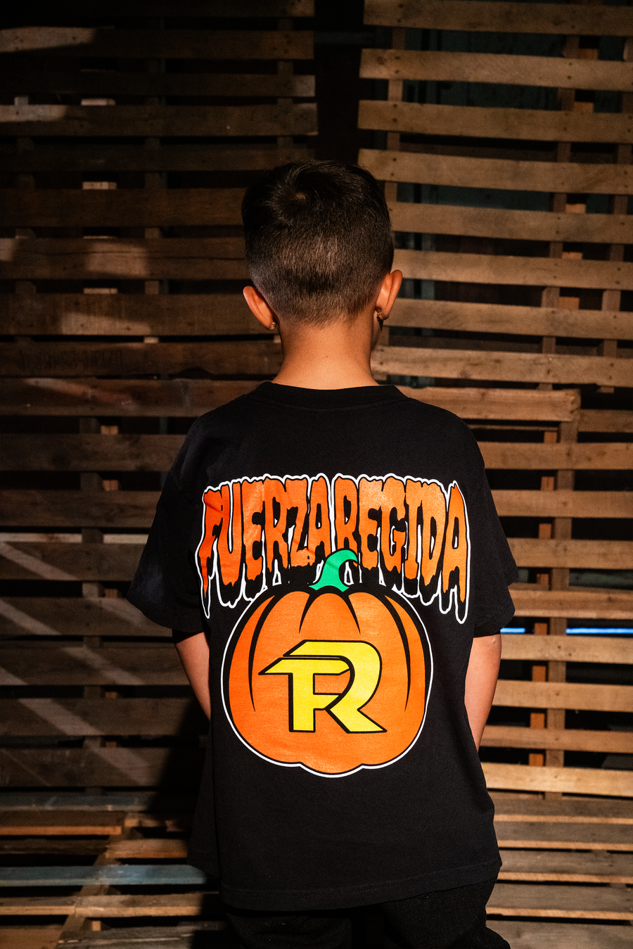 JACK-O-LANTERN -  BLACK S/S TEE YOUTH