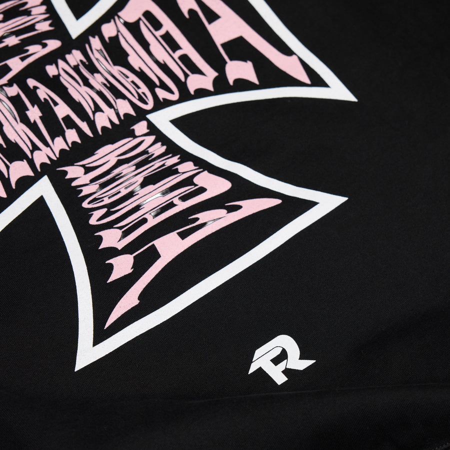PINK CHOPPER - HOODIE BLACK