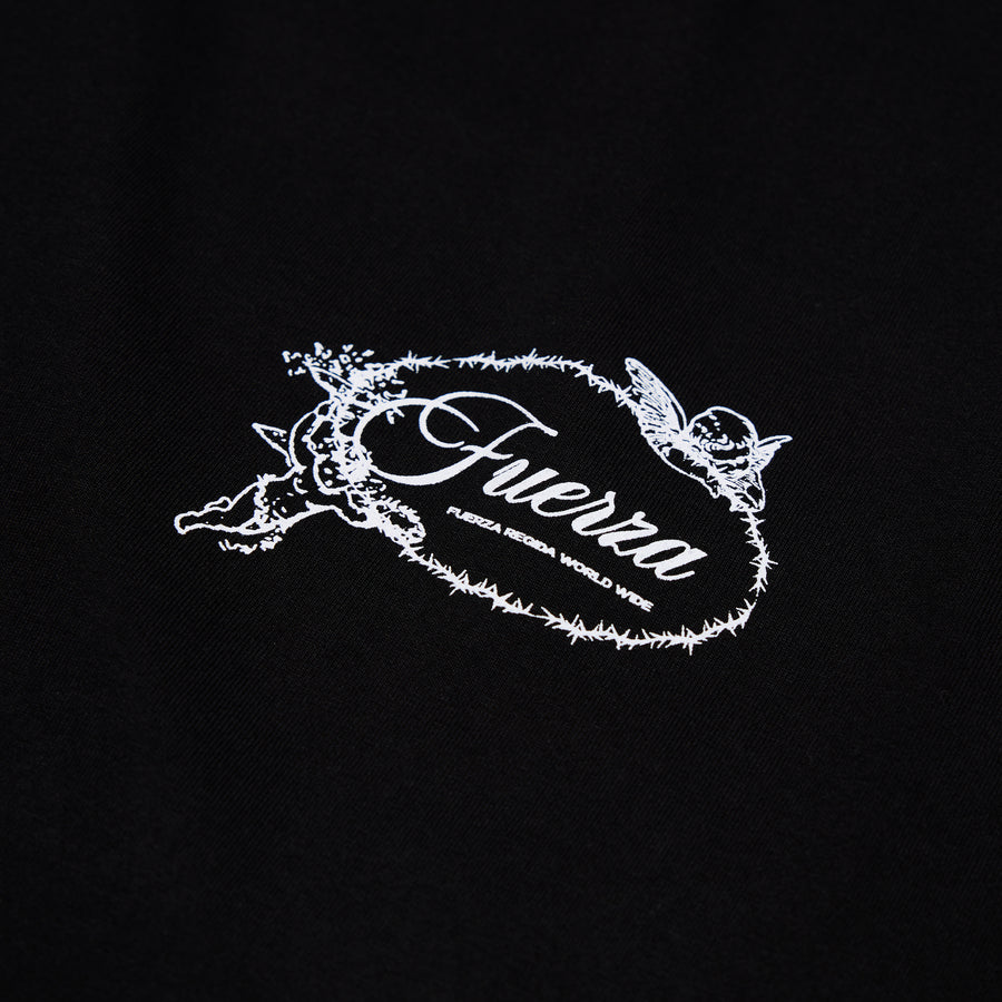 ANGELITOS - BLACK S/S TEE