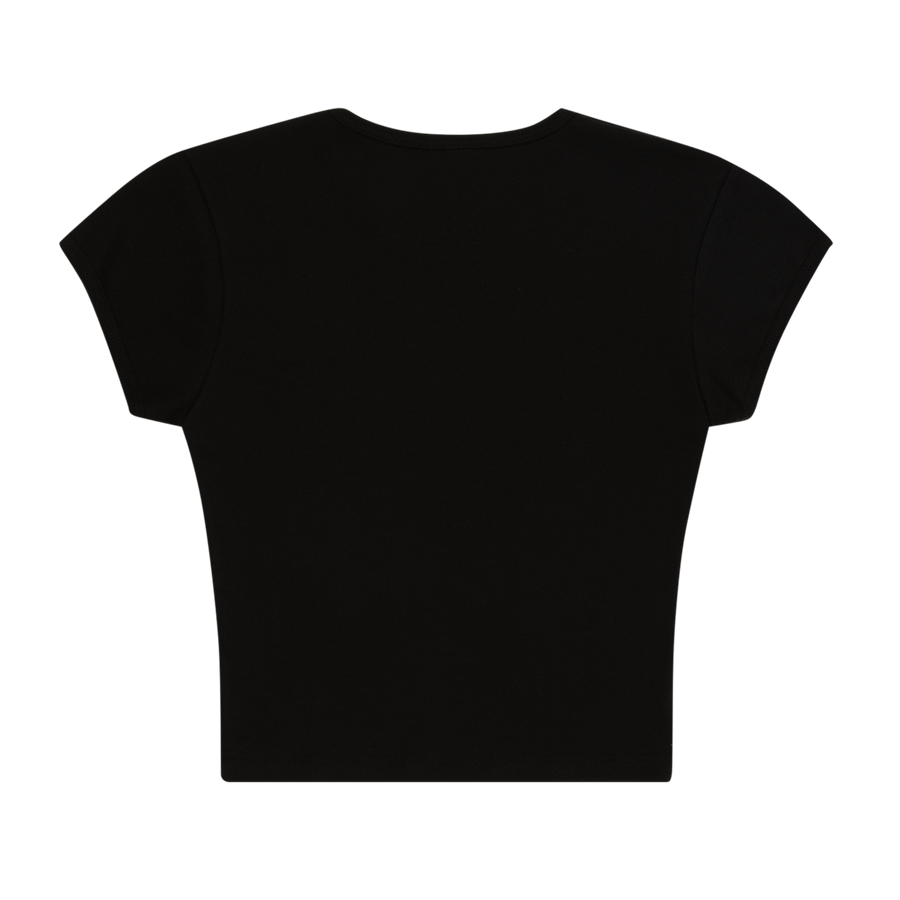 PELIGROSA - BLACK BABY TEE