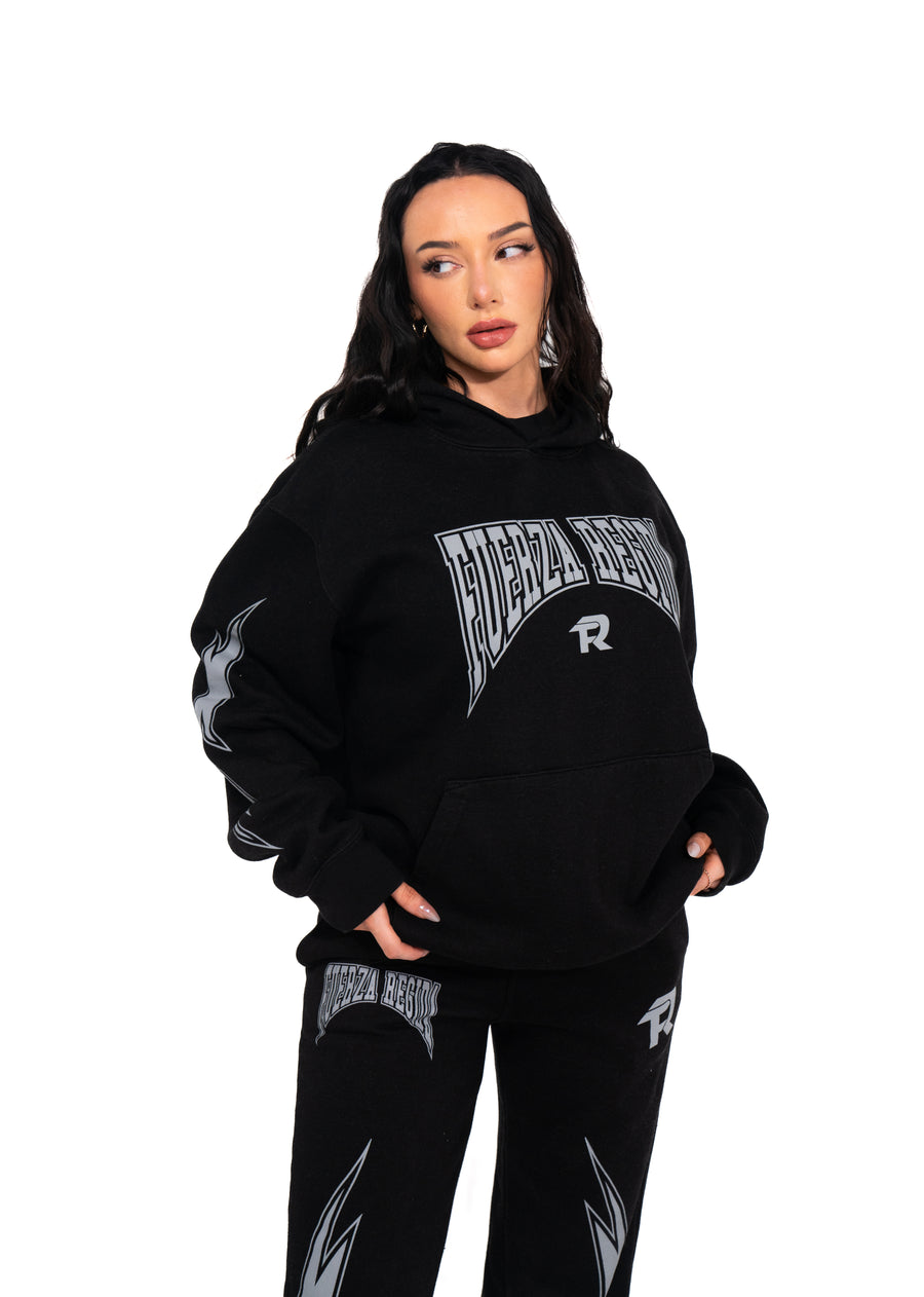 ESSENTIALS HOODIE - BLACK