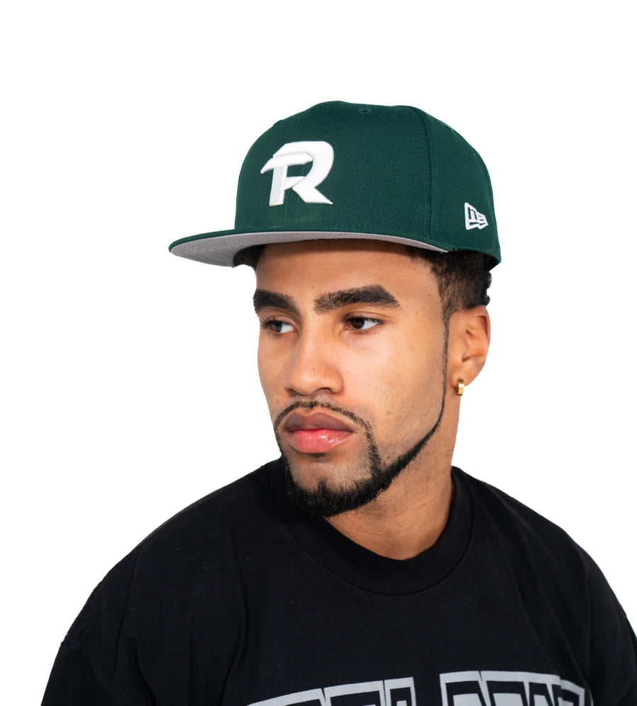 FR FITTED HAT - EMERALD GREEN