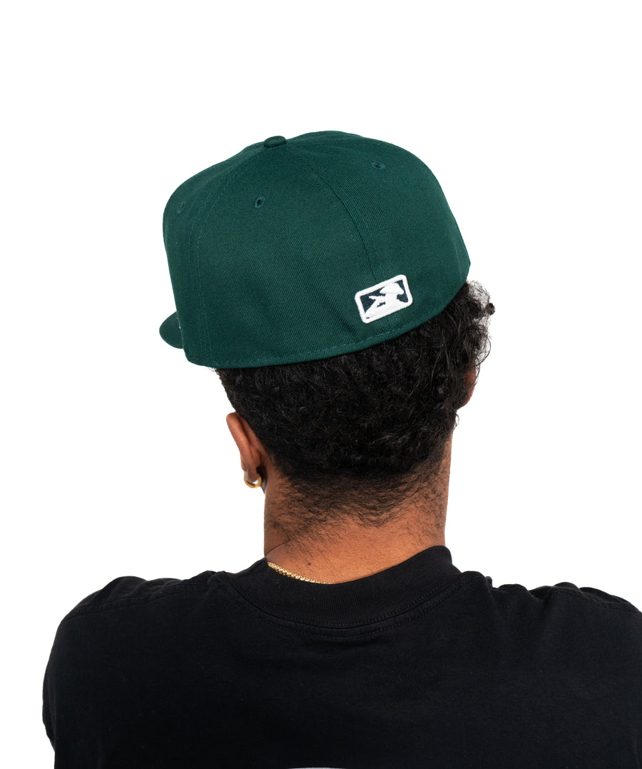 FR FITTED HAT - EMERALD GREEN