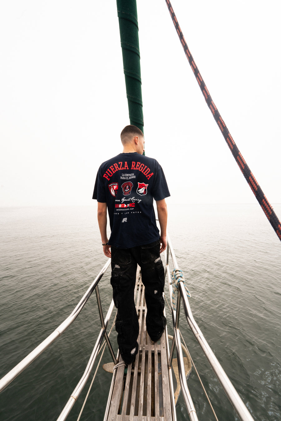 MARES Y YATES - NAVY S/S TEE