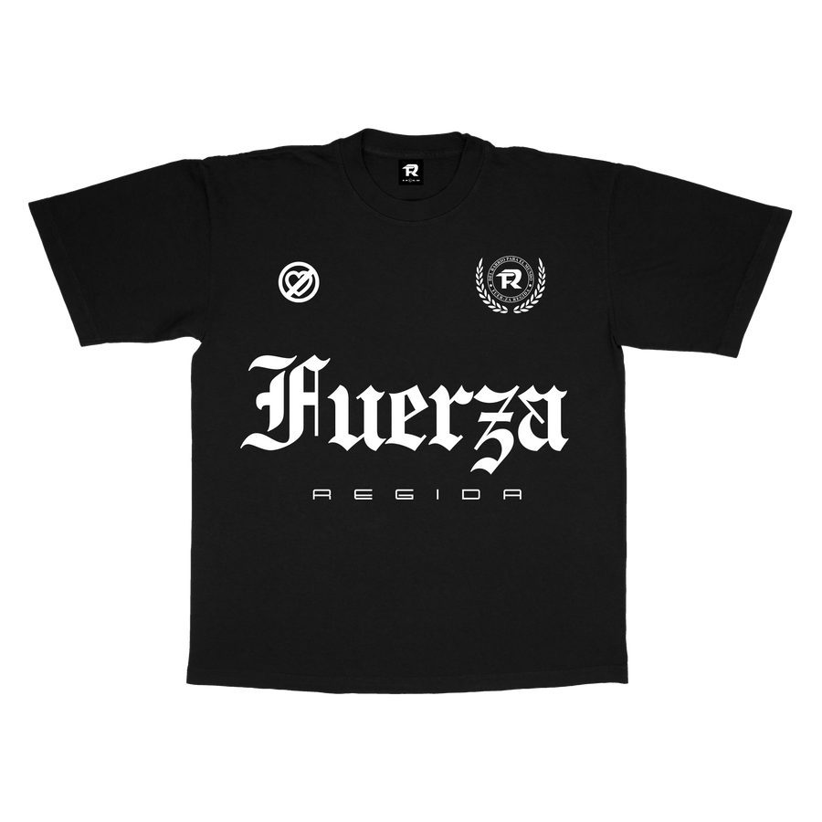 JERSEY FUERZA  - BLACK S/S TEE