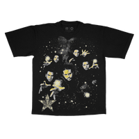 TO THE MOON TEE - BLACK TSHIRT – FUERZA REGIDA