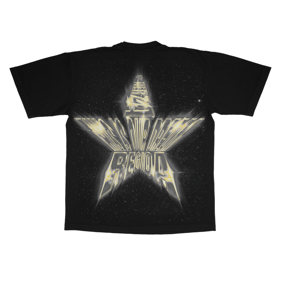TO THE MOON TEE - BLACK TSHIRT – FUERZA REGIDA
