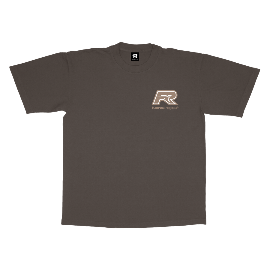 FR STAR LOGO-  BROWN S/S TEE