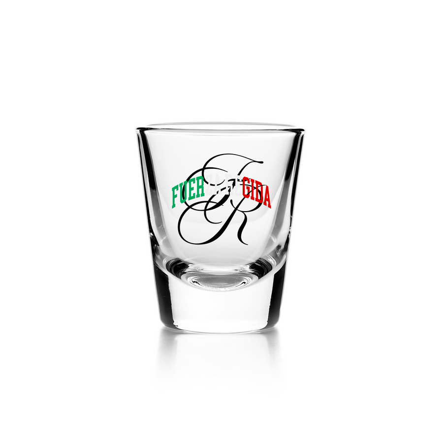 FR SCRIPT SHOT GLASS