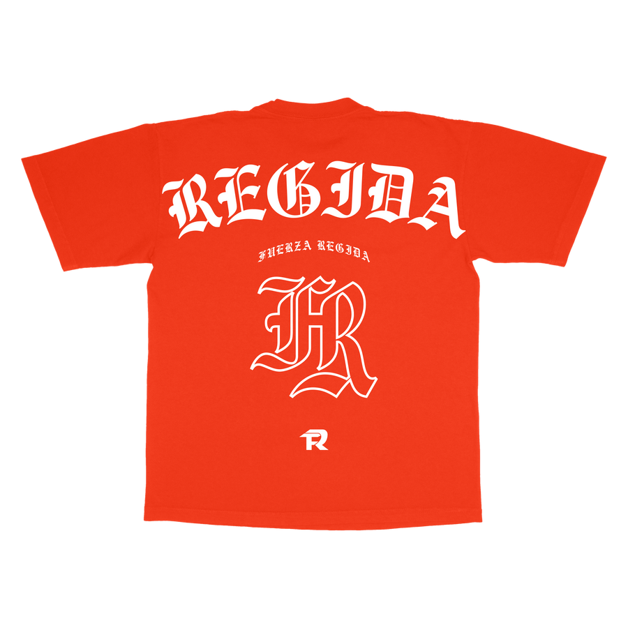 OCTOBER ESSENTIAL - RED ORANGE S/S TEE