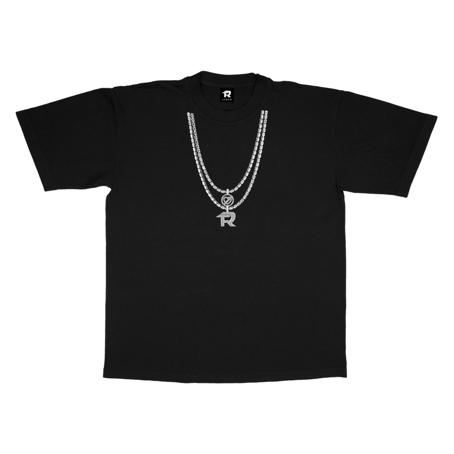 CHAINS - BLACK S/S TEE