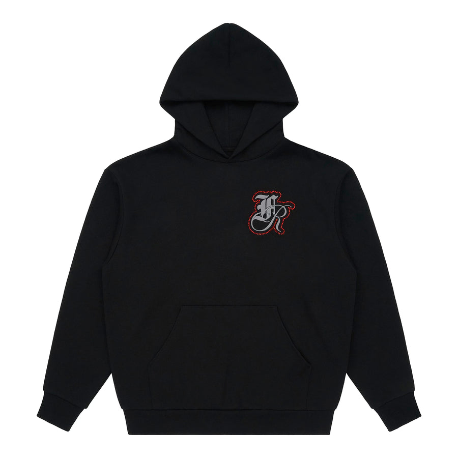 STONES - HOODIE - BLACK