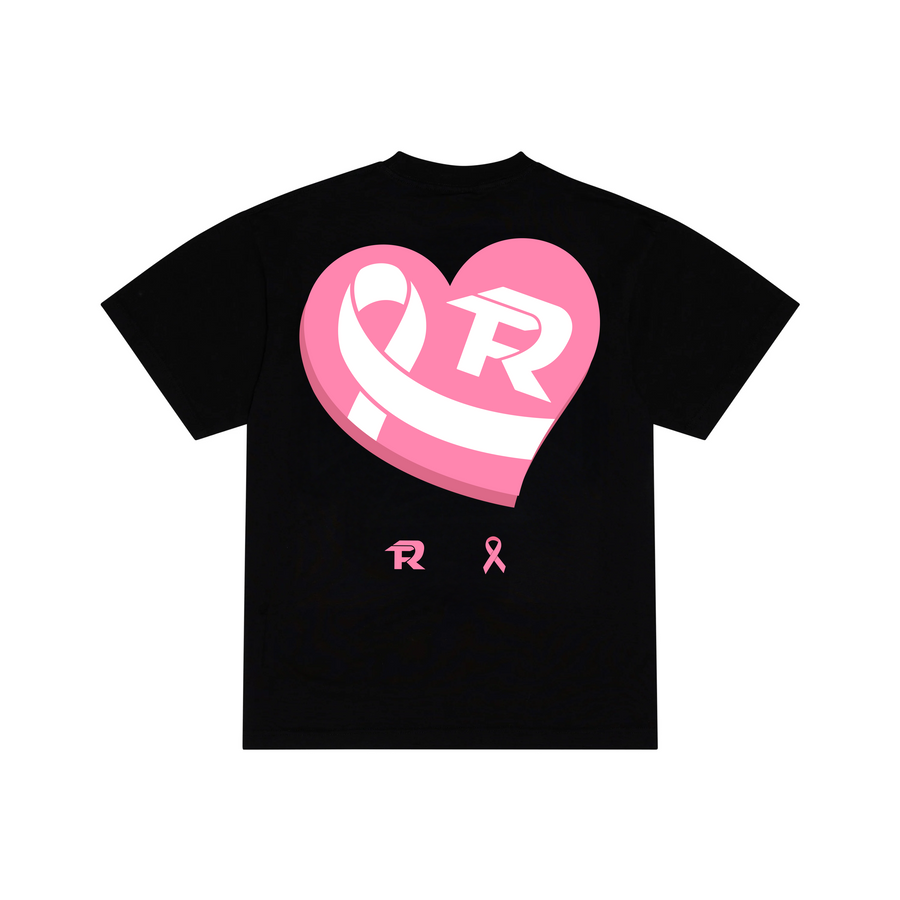 BREAST CANCER - BLACK S/S TEE