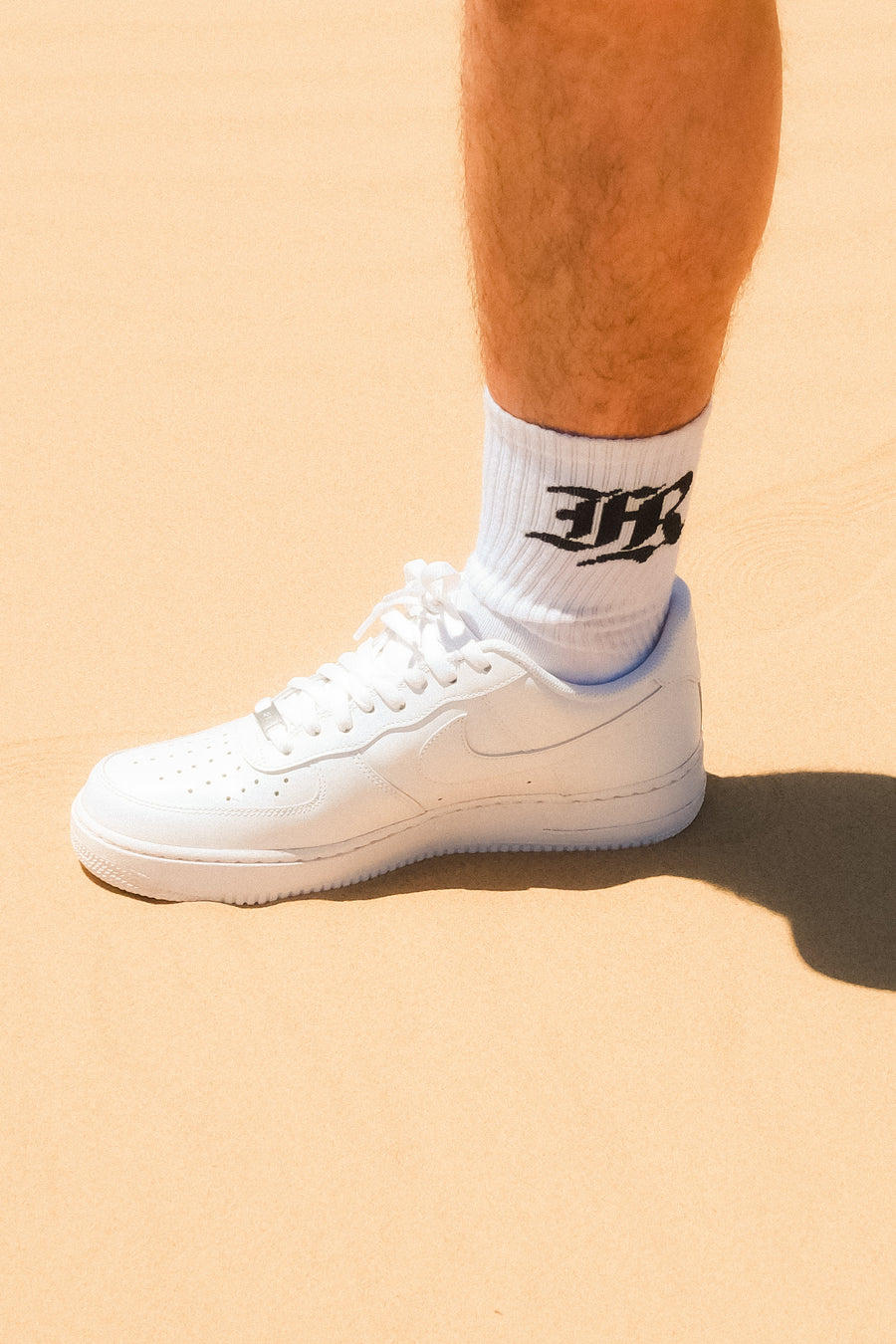 FUERZA REGIDA SOCKS FR - WHITE