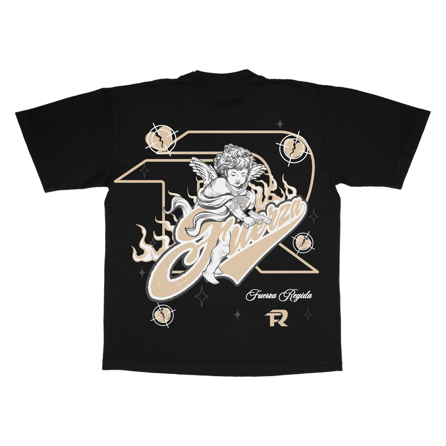 ANGEL CAIDO - BLACK S/S TEE