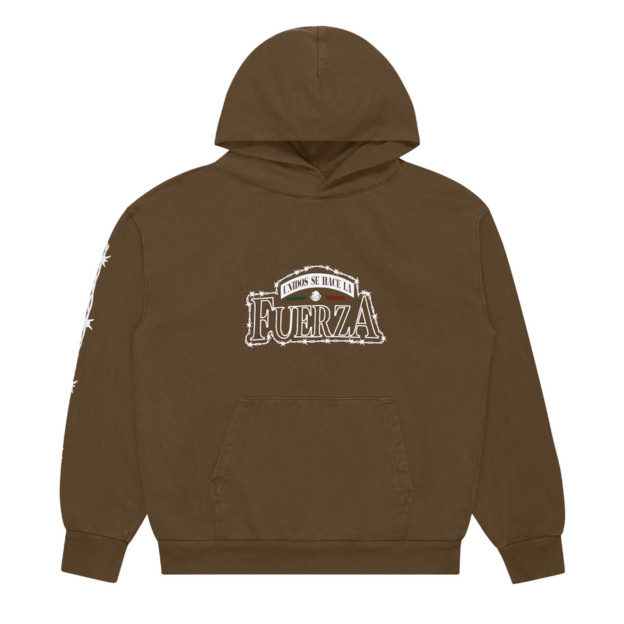 FUERZAS UNIDAS - HOODIE BROWN