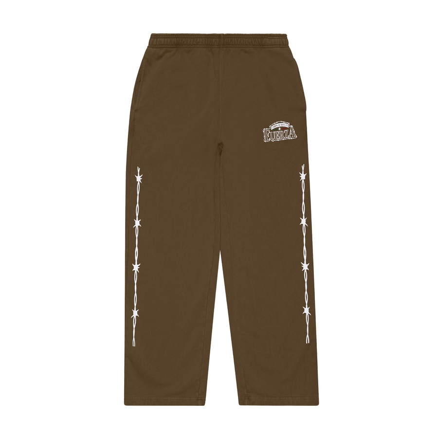 FUERZAS UNIDAS - SWEATPANTS BROWN