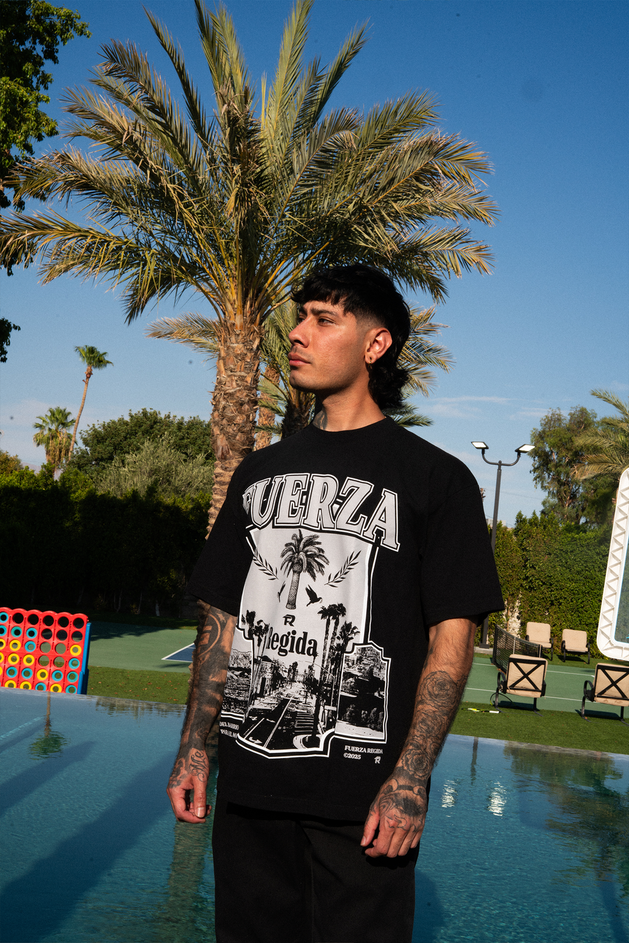 BARRIO - BLACK S/S TEE