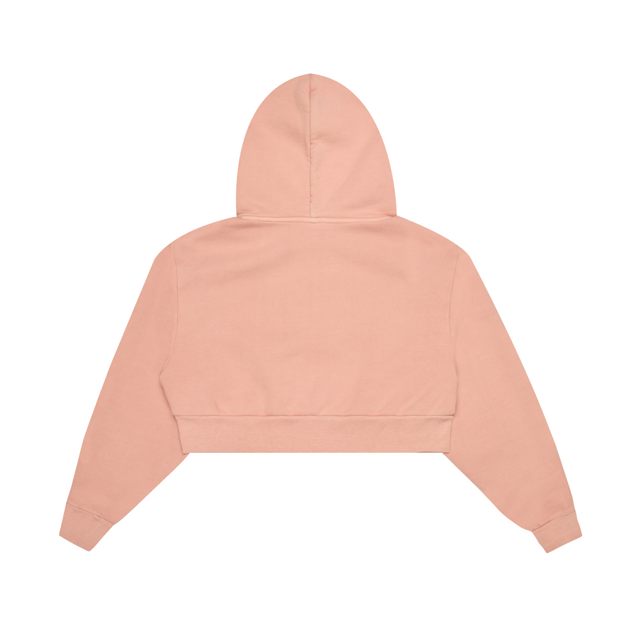 FR LEAGUE - CROPPED HOODIE PINK