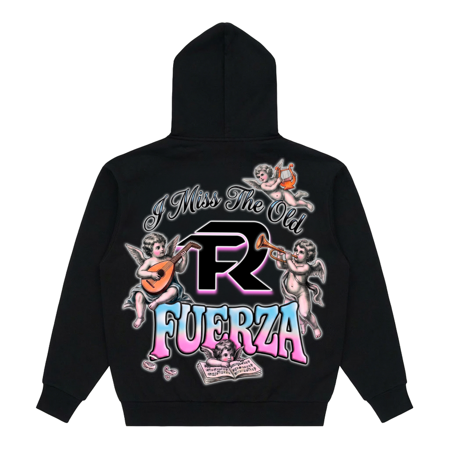 OLD FUERZA - HOODIE BLACK – FUERZA REGIDA