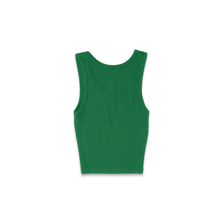 COLLEGE FUERZA - GREEN WOMEN TANK
