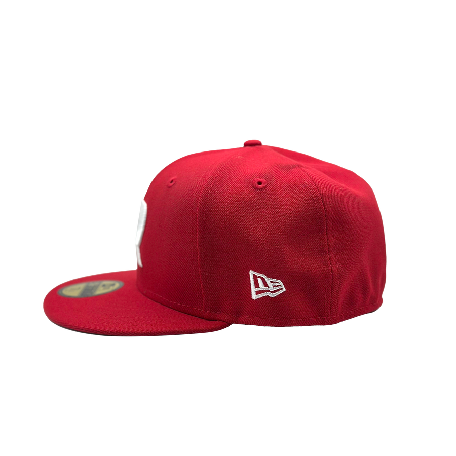 FR FITTED HAT - RED