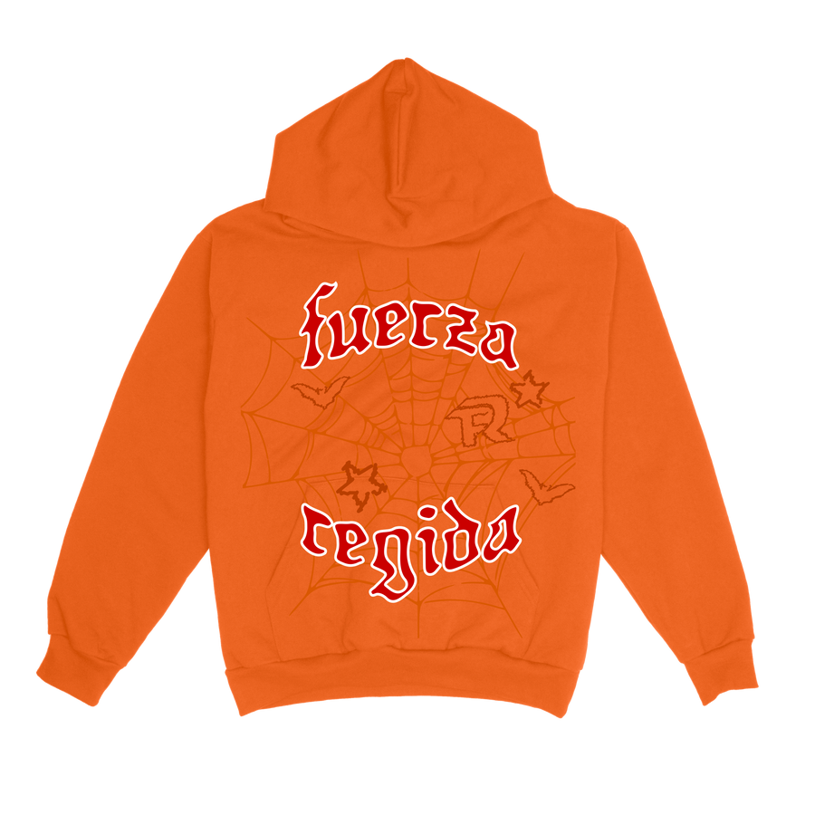 FUERZA SPIDER HOODIE - ORANGE