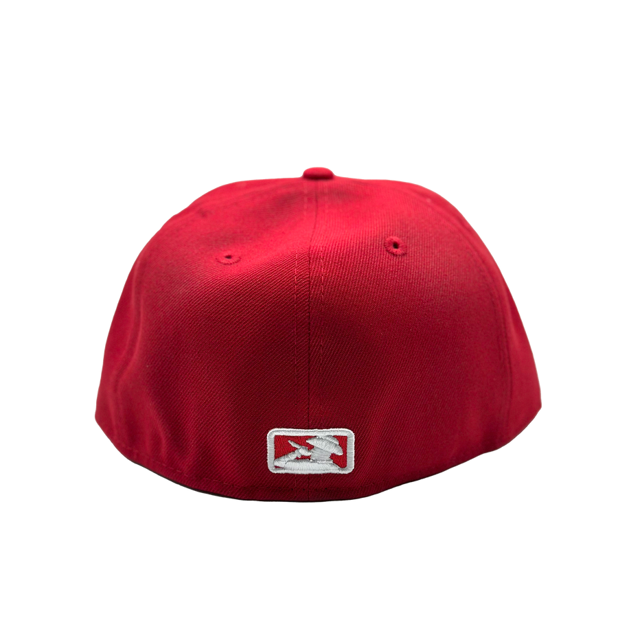 FR FITTED HAT - RED