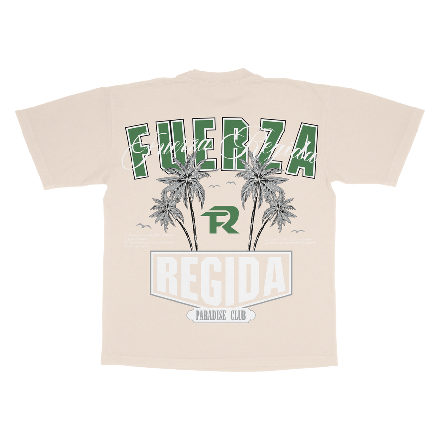 PALMS PARADISE - CREAM S/S TEE