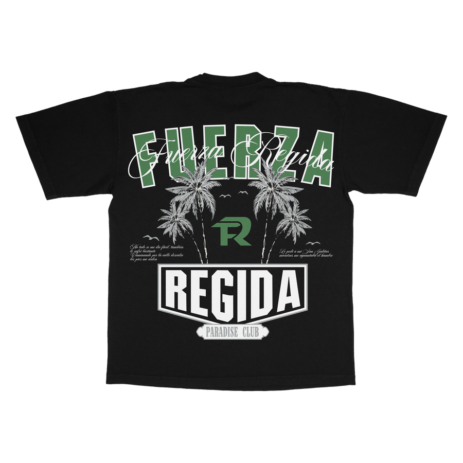 PALMS PARADISE - BLACK S/S TEE