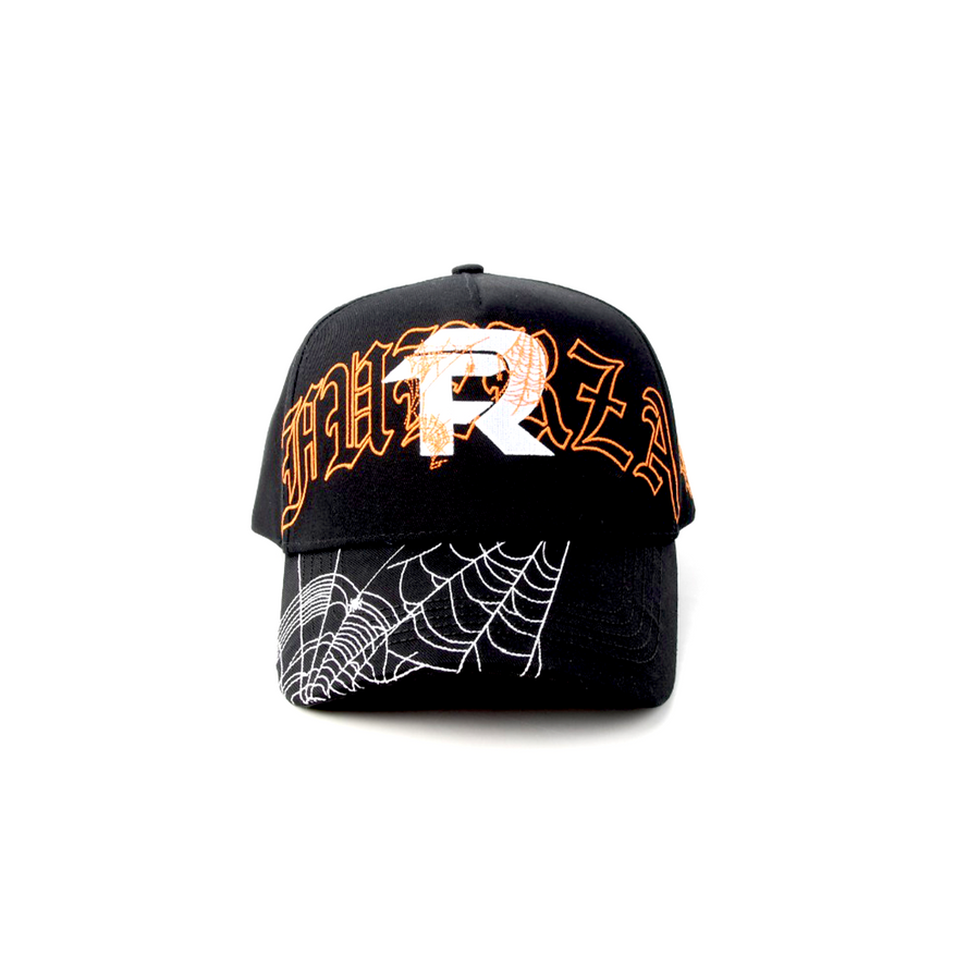 SPIDER FR  HAT - BLACK