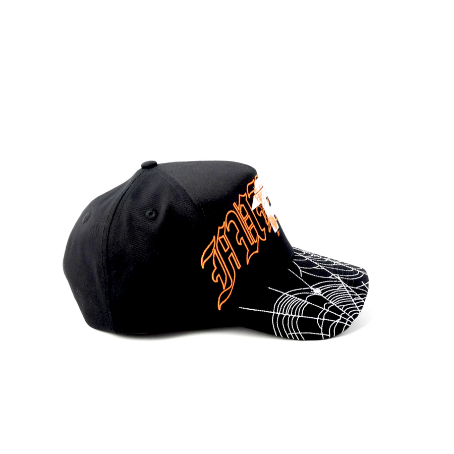 SPIDER FR  HAT - BLACK