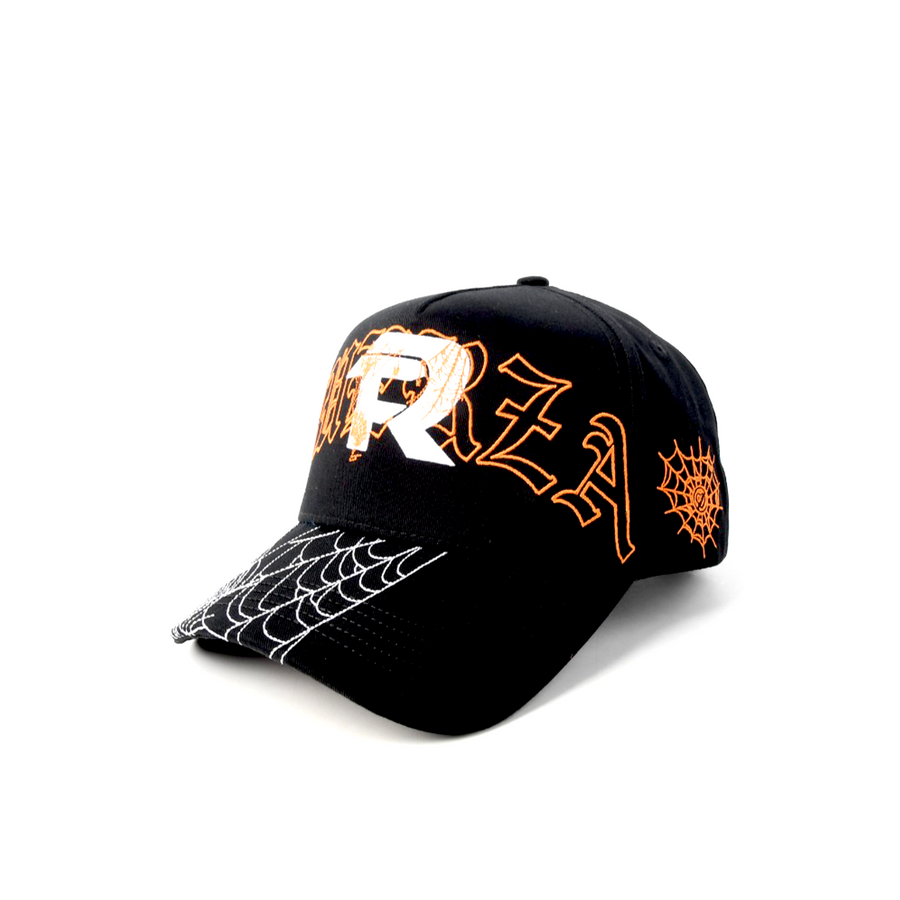 SPIDER FR  HAT - BLACK